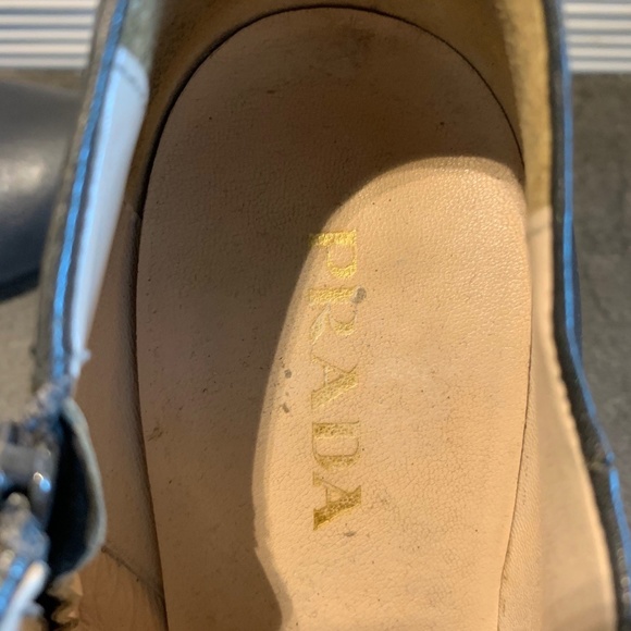 PRADA Leather Ankle Booties!! Size 8 - Picture 6 of 8